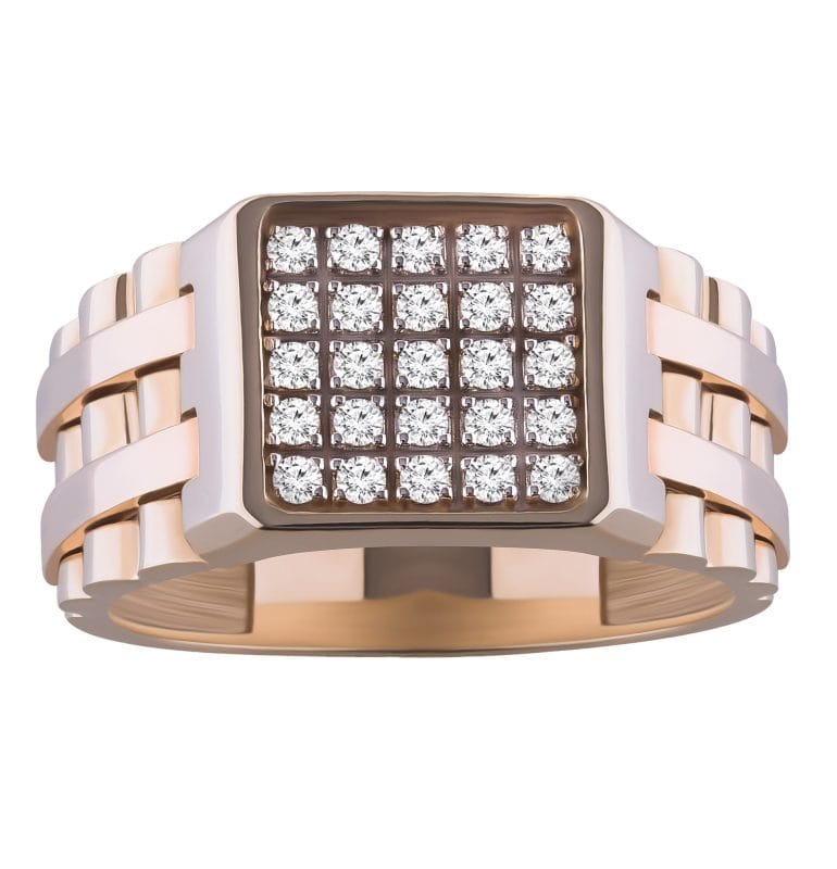 Brilliant men's ring A0121984