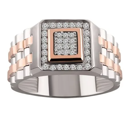 Brilliant men's ring A1070716