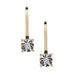 Diamond earrings