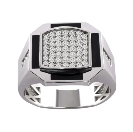 Brilliant men's ring A1030243