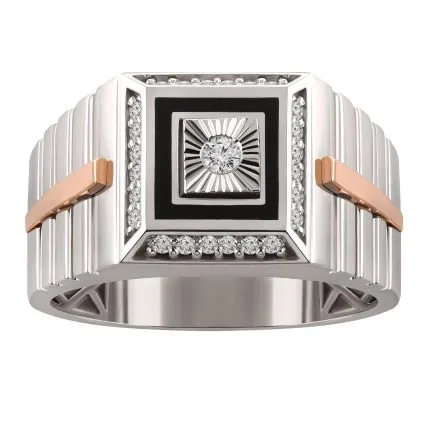 Brilliant men's ring A1070718