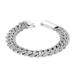 Women's Cartier bracelet with pure white diamonds and 18 carat gold -71.22 grams - code: B 6911