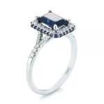 White gold ring model with brilliant-cut diamond: model rgf1537 - Image 2