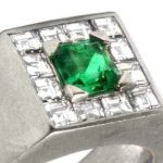 Men's Gold Princess Gem Ring RGM1452