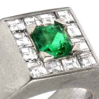 Men's Gold Princess Gem Ring RGM1452