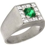 Men's Gold Princess Gem Ring RGM1452