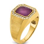 red ruby ring for men G2