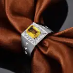 Original Yellow Sapphire Men's Ring
