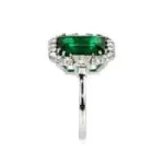 Women's emerald ring