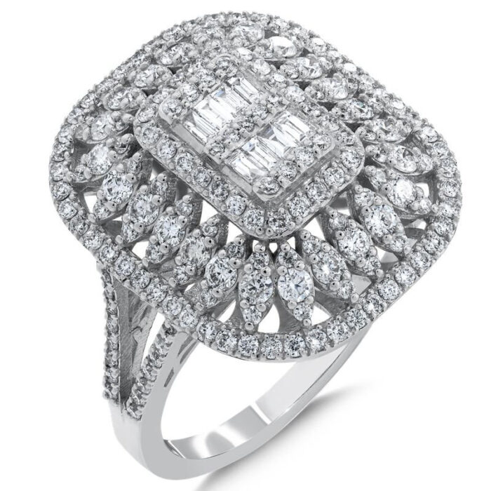 New special and luxurious diamond wedding ring, code RDF1164 - Image 1