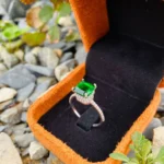 Luxury Gold Jewelry Ring – Code 10039 with Ruby and Emerald