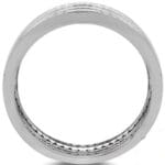 Men’s 18K diamond ring in white gold WRGM1283