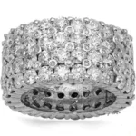 men’s luxury ring in 18K white gold WRGM1277