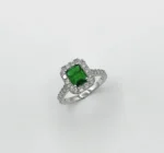 Women’s Simple Square Emerald Ring – Code 10703