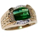 Men’s Emerald Jewelry Ring with Diamonds RGM1409