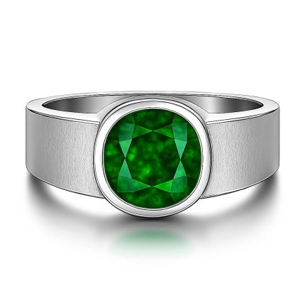 emerald statement ring