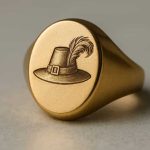 14K Gold Pilgrim Ring – Timeless Prestige