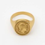 14K Gold Imperial Signet – Power in Profile - Image 2