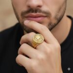 14K Gold U.S. Stallion Ring – Bold American Strength - Image 5
