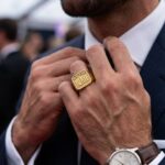 14K Gold New York Skyline Ring - Image 4